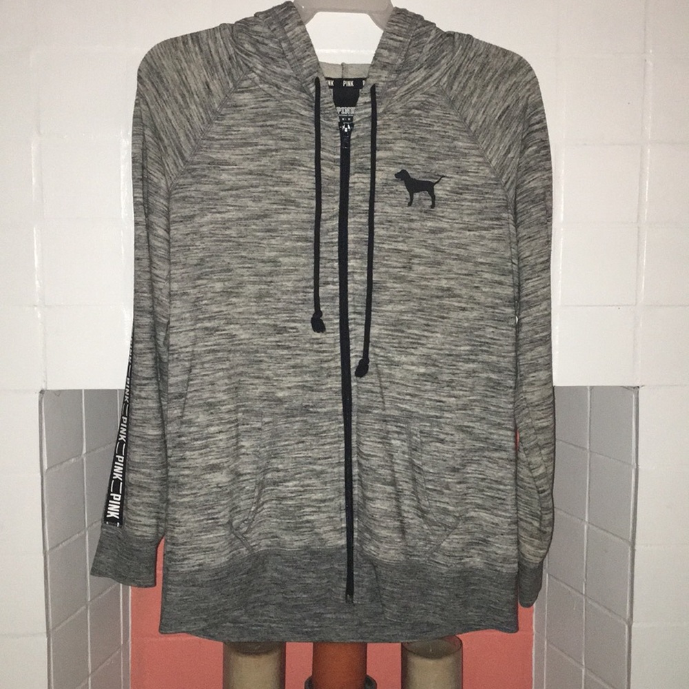 PINK zip up hoodie